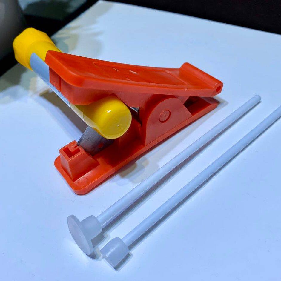 天气丹 后的水乳小样专用神器 小样分装推杆 剪刀切刀推杆