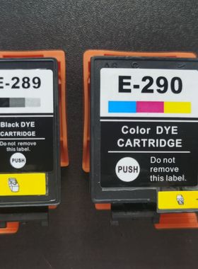 适用原装爱普生t289黑色 t290彩色墨盒WF-100墨水 wf-110维护箱