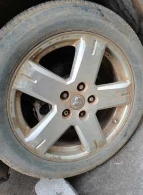道奇酷威19寸轮毂钢圈带轮胎 225/55R19 原装拆车件