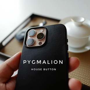 意大利马臀背皮适用于苹果16promax手机壳iPhone15pro保护套真皮全包防摔磁吸无线充电新款