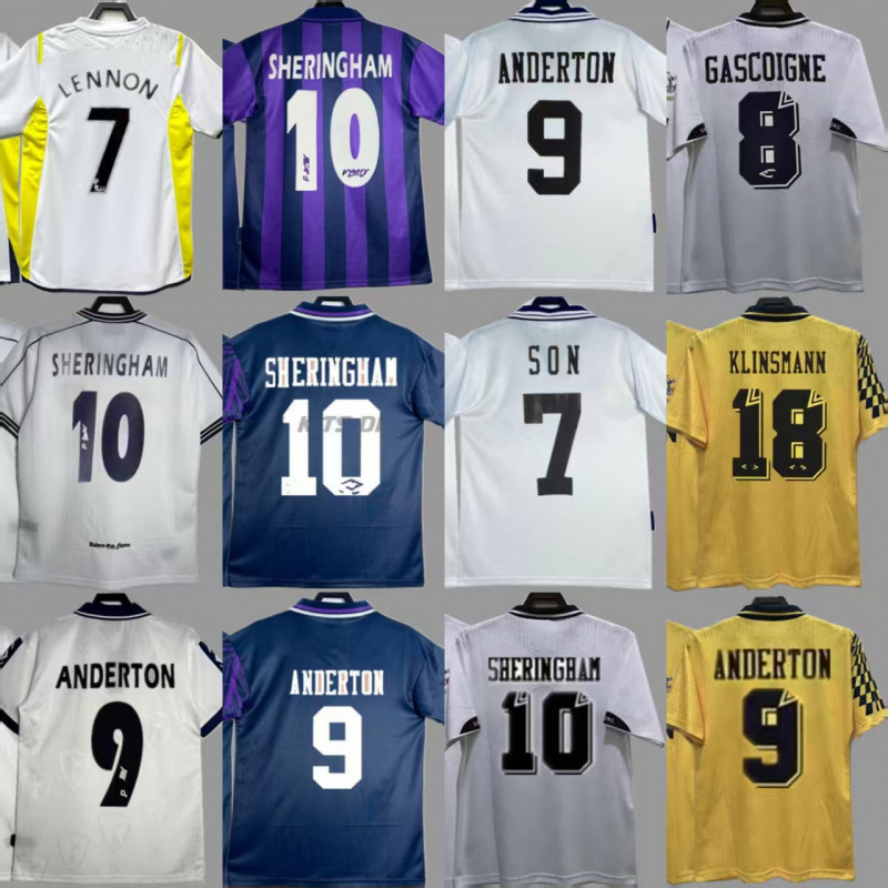 热C复古球衣足球服经典克林斯曼