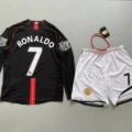 0708 Away Long Sleeve Suit League No. 7 Ronaldo
