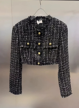 正品3H1F428-23 D小 23春3  1390 小香风 短款X 外套