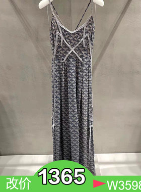 正品2I2O201-240夏DM三波连衣裙吊牌6590