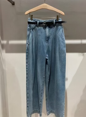 正品3H2R807-23 D小23夏5 995W 蓝色 宽松版型 牛仔裤