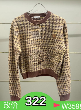 正品3I4E560-240   24冬针织开衫吊牌1190