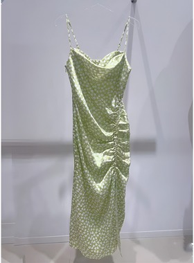 正品3H2O213-23 D小23夏6 1290W 绿色  连衣裙