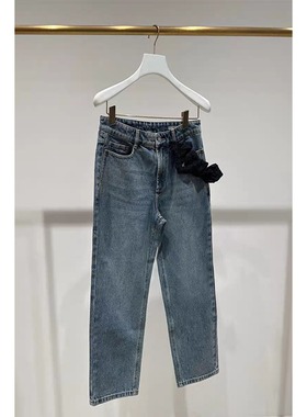 正品2H3R611-23 D大 23秋1 1399W 可拆装饰 牛仔裤-P4