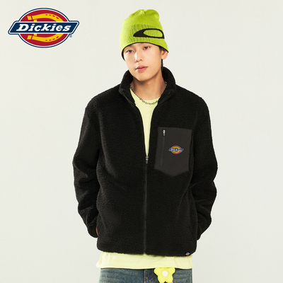 Dickies男士摇粒绒休闲夹克外套