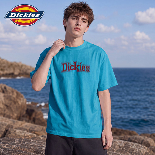 Dickies美式高街宽松圆领短袖T恤