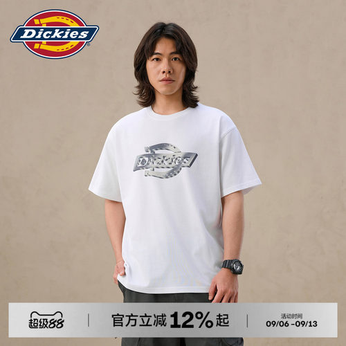 Dickies马蹄铁印花短袖T恤