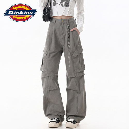 Dickies帝酷适美式阔腿牛仔裤女Y
