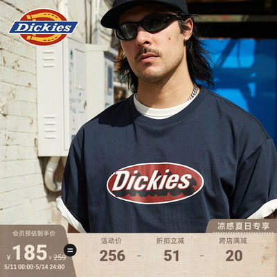 Dickies短袖3Dlogo印花T恤男款