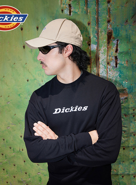 【小红书百万博主darcy推荐】Dickies帝酷适秋冬字母logo美式卫衣