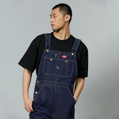 Dickies经典复古纯棉背带裤