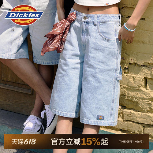 Dickies牛仔伐木短裤