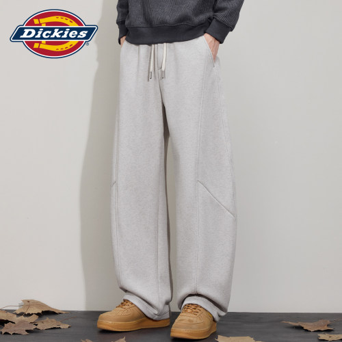 Dickies美式抽绳阔腿针织卫裤