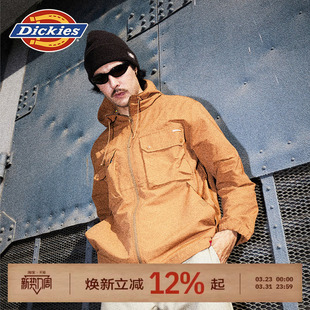 Dickies帝酷适26春秋休闲宽松夹克外套连帽户外风格 男女情侣J 工装