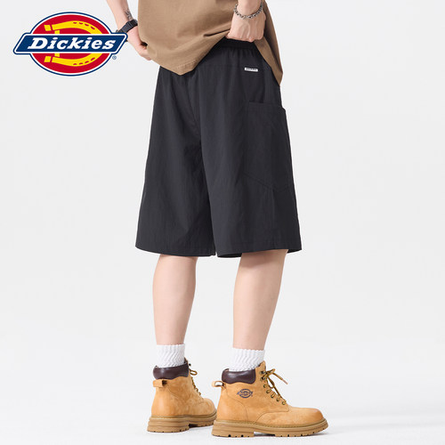 Dickies薄款宽松休闲五分短裤子