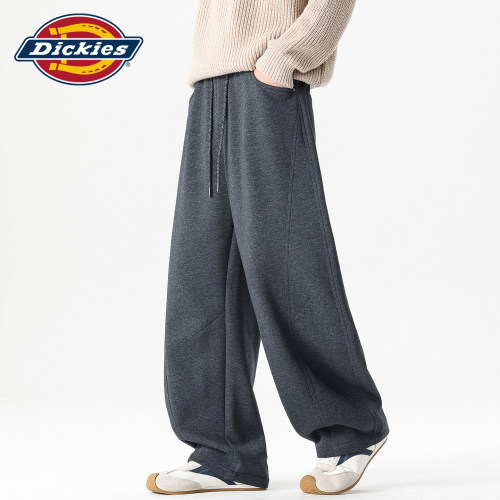 Dickies拼接抽绳垂感针织卫裤