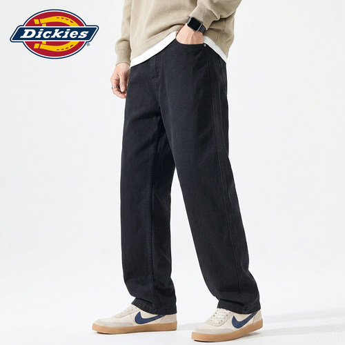 Dickies美式直筒阔腿梭织休闲裤