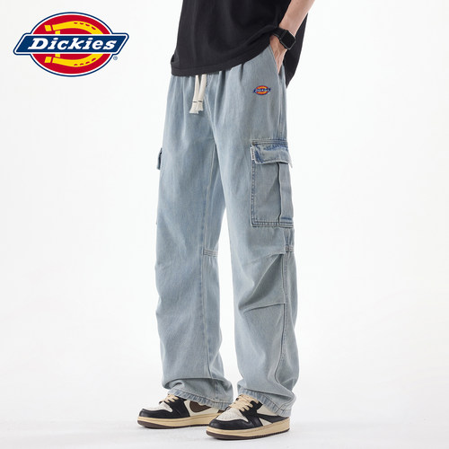 Dickies美式复古工装牛仔裤