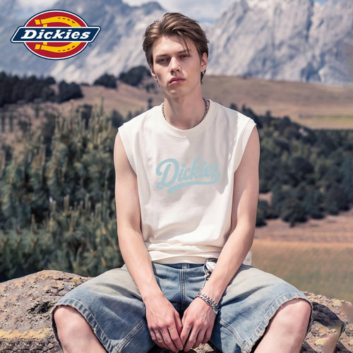 Dickies美式运动坎肩背心男夏季