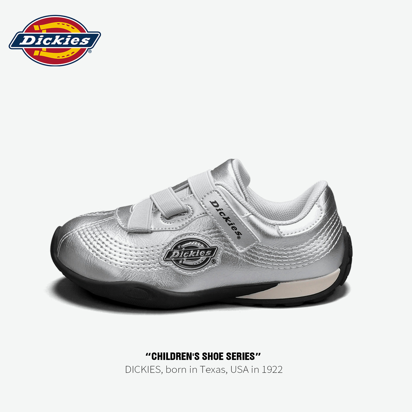Dickies儿童运动鞋男女童阿甘鞋秋季2026新款休闲板鞋软底德训鞋R图片