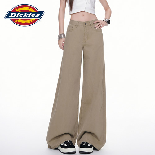 Dickies帝酷适卡其色直筒牛仔裤Y