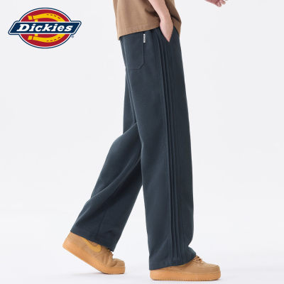 Dickies宽松直筒垂感针织休闲裤
