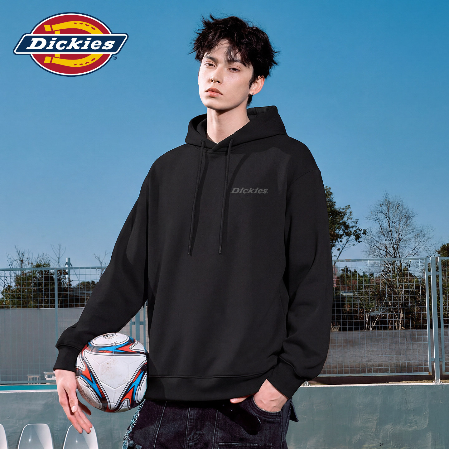 Dickies连帽卫衣宽松休闲上衣图片