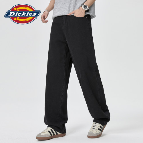 Dickies男士秋季宽松直筒牛仔裤