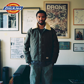 Dickies帝酷适「Makers‘ Archive」系列25秋冬仿羊羔绒领口棉服