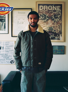 Dickies帝酷适「Makers‘ Archive」系列25秋冬仿羊羔绒领口棉服