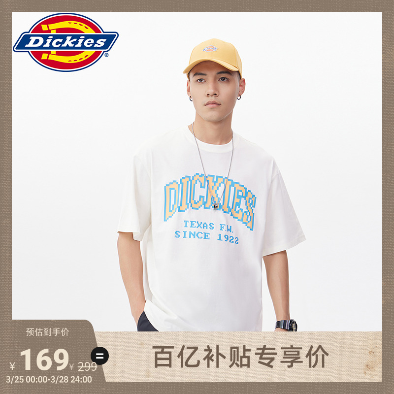 Dickies短袖休闲印花短袖T恤