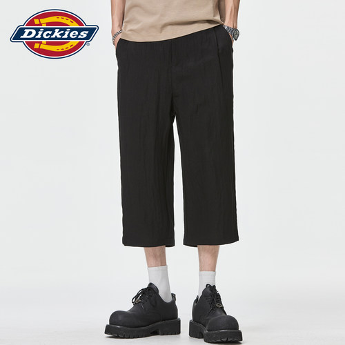 Dickies直筒七分休闲裤男夏