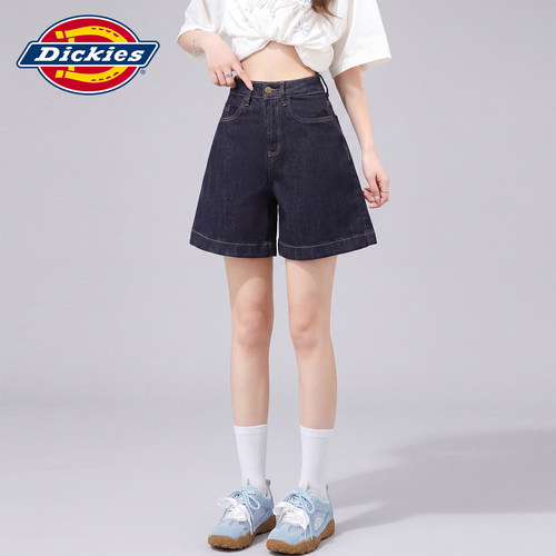 Dickies帝酷适美式宽松牛仔短裤Y