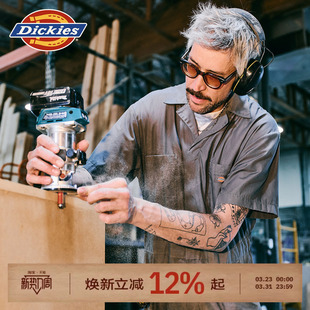 长裤 连体裤 双向拉链连身裤 男款 Dickies帝酷适秋工装 下装 休闲短袖