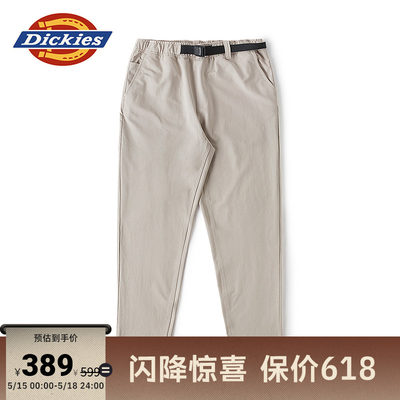 Dickies休闲裤宽松松紧腰围