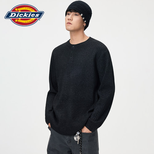 Dickies男秋季美式宽松休闲毛衣