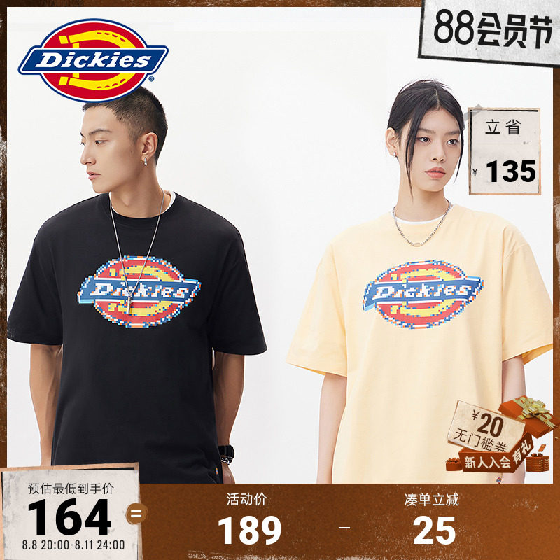 Dickies商场同款23新品工装灵感春夏男女休闲大Logo印花短袖T恤使用感如何?