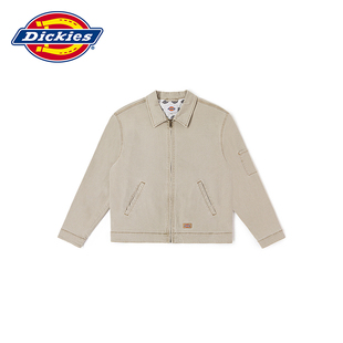 Dickies帝酷适2025年春夏工装翻领休闲宽松夹克外套上衣男女情侣