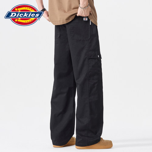 Dickies多口袋直筒宽松休闲裤子