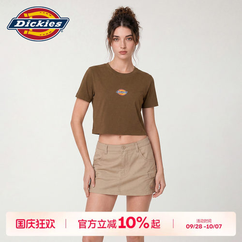 Dickies女士休闲短袖T恤