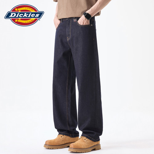 Dickies美式水洗垂感休闲牛仔裤