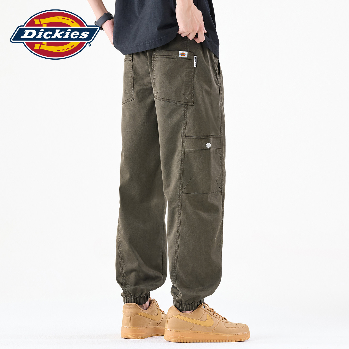 Dickies帝酷适秋季新款束脚休闲裤男士工装裤男款多口袋梭织裤子Y
