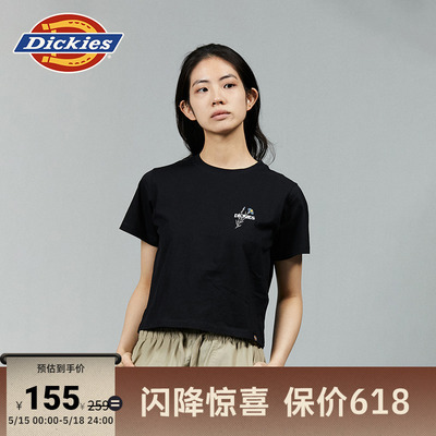 Dickies短袖T恤胸前小印花