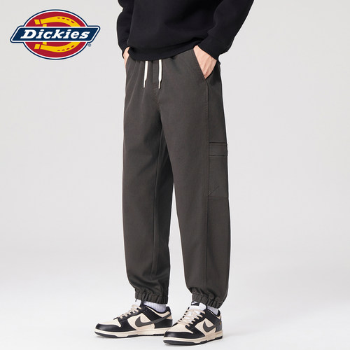 Dickies莱赛尔宽松束脚工装裤