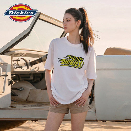 Dickies美式字母短袖T恤女新款