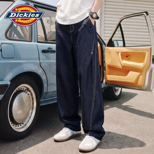Dickies美式宽松垂感工装牛仔裤